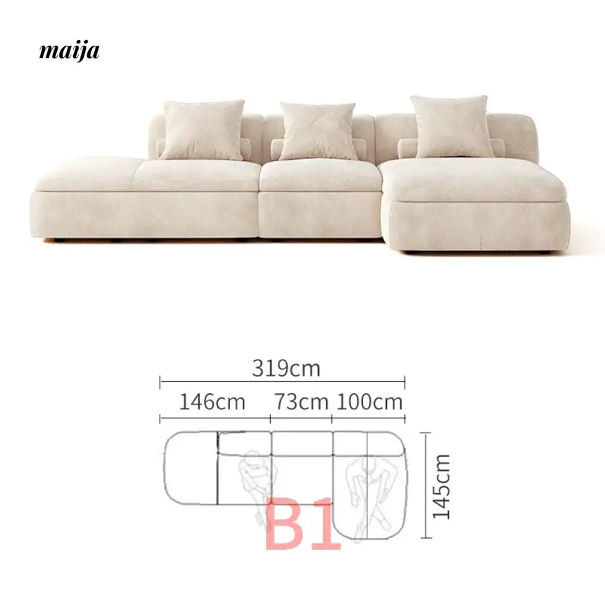 NAVI Emelie Curve Sofa from NAVI