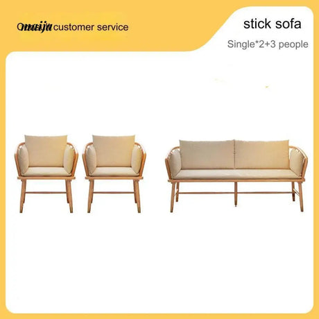 Candace Small Solid Wood Sofa from maija