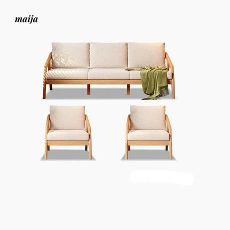 Mikolaj Solid Wood Sofa from maija