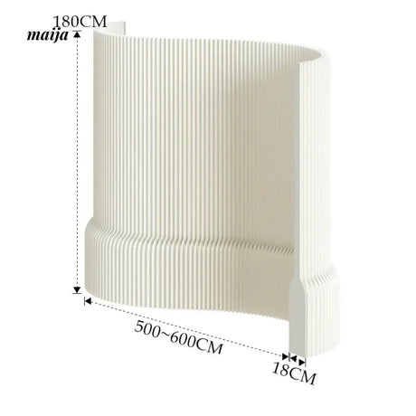 SHIBA Paper Flexible Partition Wall with Ledge from maija