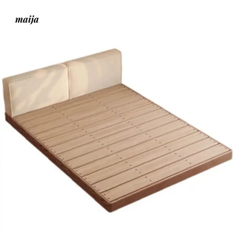 Japanese Tatami Solid Wood Platform Bed from AI