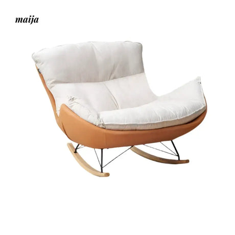 GENJI Eggshell Rocking Chair from GENJI