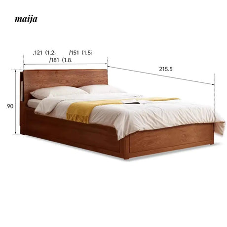 GENJI Grant Solid Wood Bed from GENJI