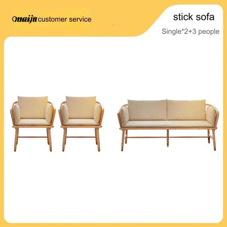 Candace Small Solid Wood Sofa from maija
