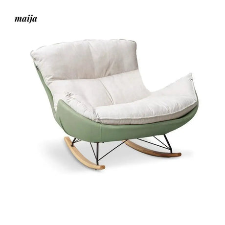 GENJI Eggshell Rocking Chair from GENJI