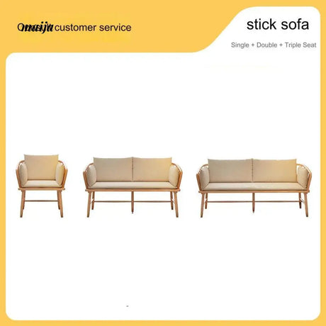 Candace Small Solid Wood Sofa from maija