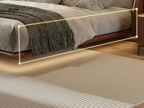 Conway Suspended Leather Bed from Kaiyashi