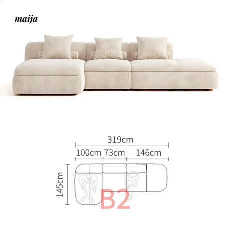 NAVI Emelie Curve Sofa from NAVI