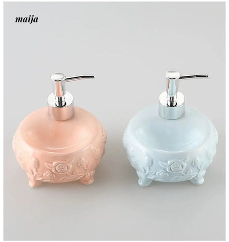 KULE HOME Scandinavian Ceramic Shampoo and Shower Gel Bottle from KULE HOME