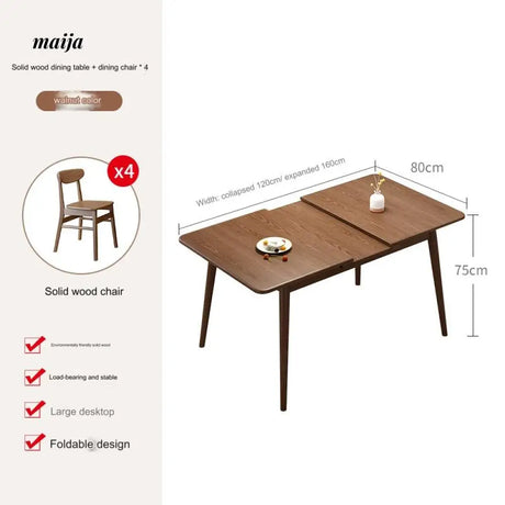 FUYUKI Extendable Dining Table from FUYUKI