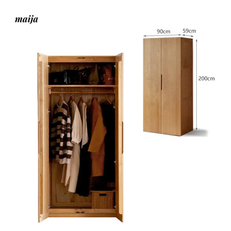 GENJI Brittney Solid Wood Wardrobe from GENJI