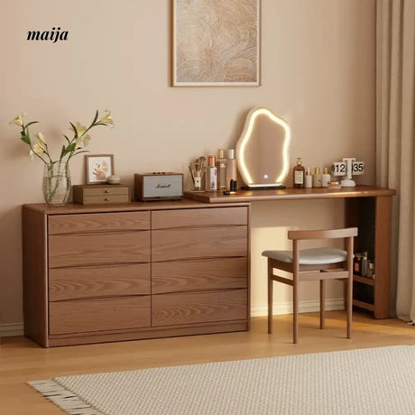 FUYUKI Huntsville Solid Wood Dressing Table from KENZAKI