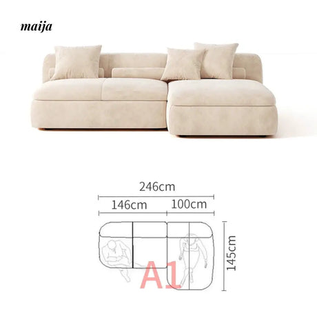 NAVI Emelie Curve Sofa from NAVI