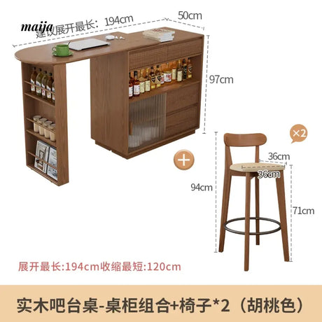 FUYUKI Macon Bar Table from FUYUKI