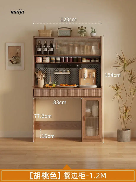 FUYUKI San Diego Retractable Dining Table and Cabinet from FUYUKI