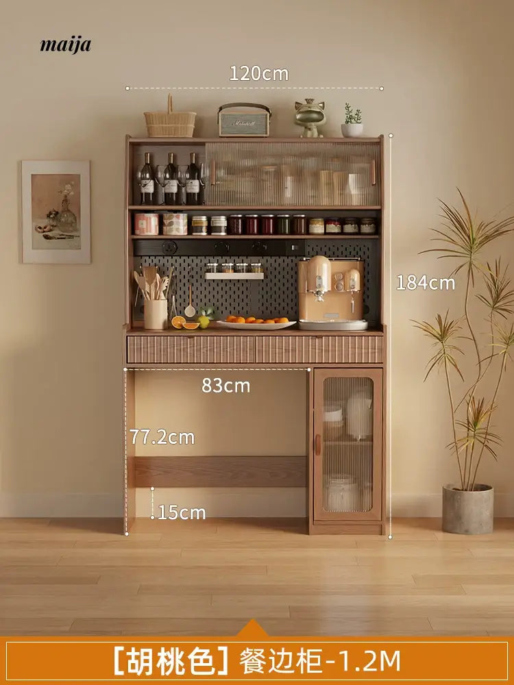 FUYUKI San Diego Retractable Dining Table and Cabinet from FUYUKI