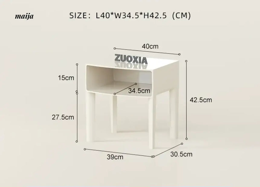 LOWERLEFT Acrylic Minimalist Bedroom Cabinet from HOBBYTREE
