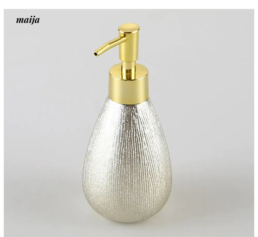 KULE HOME Minimalist Ceramic Hand Sanitizer Bottle from KULE HOME