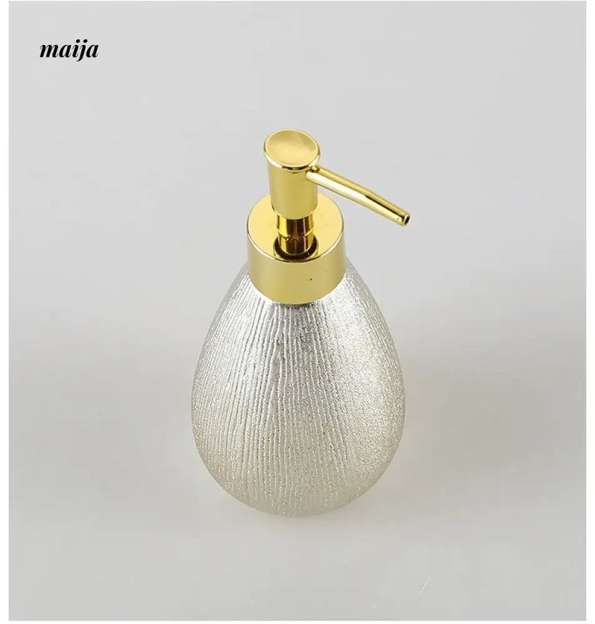 KULE HOME Minimalist Ceramic Hand Sanitizer Bottle from KULE HOME