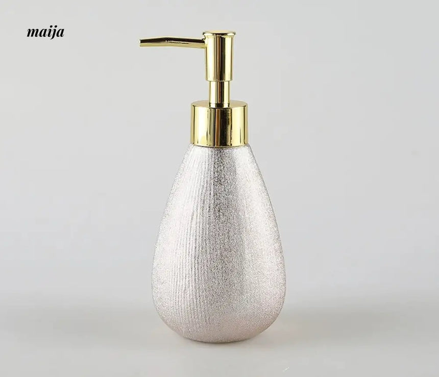 KULE HOME Minimalist Ceramic Hand Sanitizer Bottle from KULE HOME