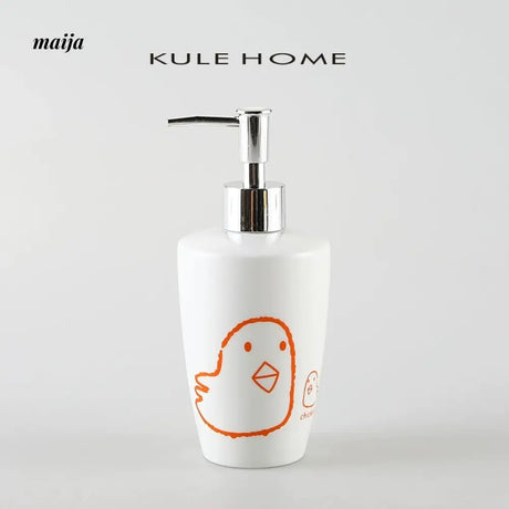 KULE HOME Nordic Ceramic Lotion and Hand Sanitizer Bottle from KULE HOME