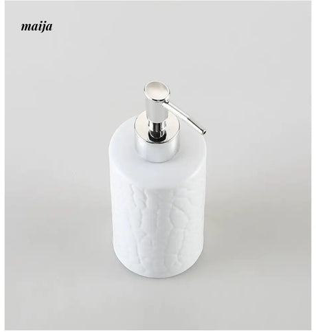 KULE HOME Ice Crack Ceramic Lotion and Shampoo Bottle from KULE HOME