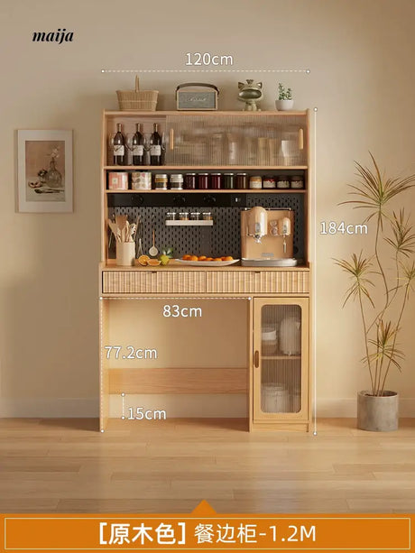 FUYUKI San Diego Retractable Dining Table and Cabinet from FUYUKI