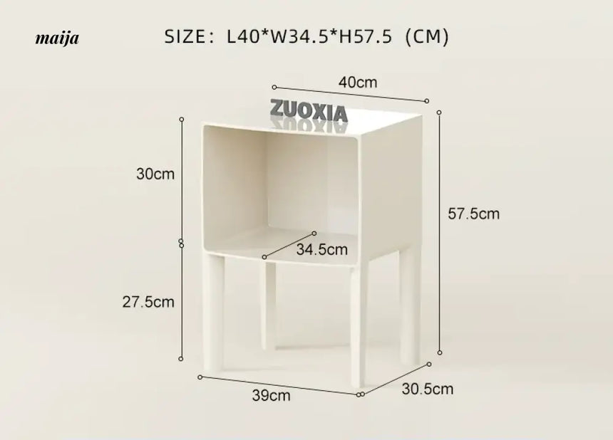 LOWERLEFT Acrylic Minimalist Bedroom Cabinet from HOBBYTREE
