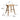 Retractable Solid Wood Dining Table for Small Space from maija