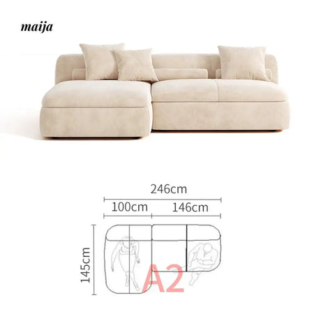 NAVI Emelie Curve Sofa from NAVI