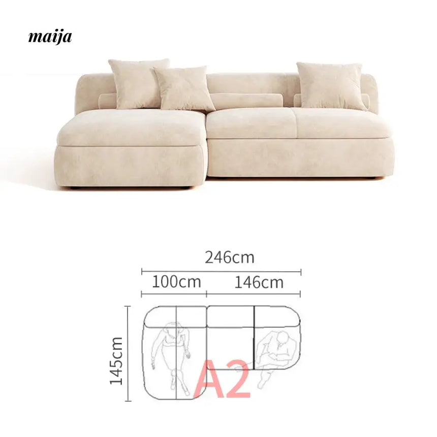 NAVI Emelie Curve Sofa from NAVI