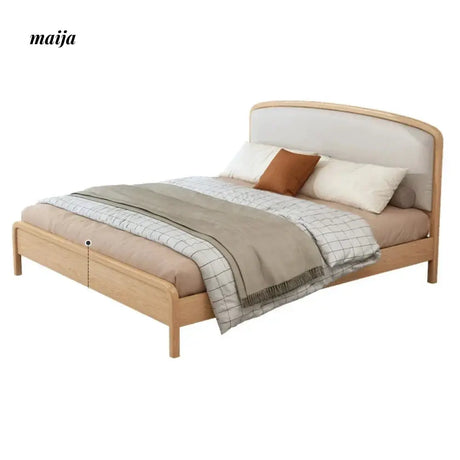 FUYUKI Jacksonville Solid Wood Bed from FUYUKI