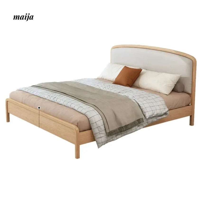 FUYUKI Jacksonville Solid Wood Bed from FUYUKI