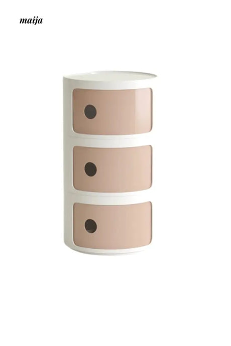 PUMPKIN BOX Round Minimalist Bedside Table from PUMPKIN BOX