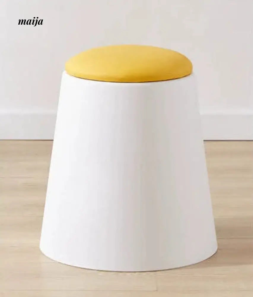 Stackable Round Stool (set of 2) from maija