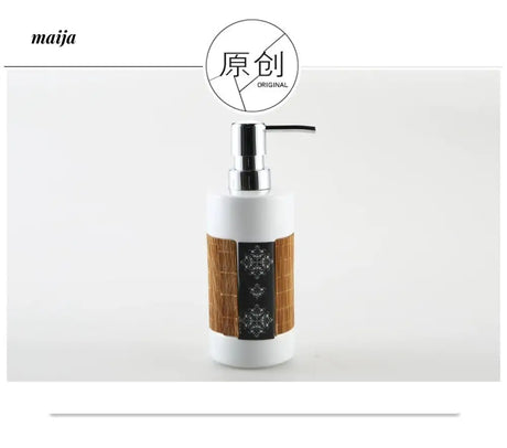 KULE HOME Retro Ceramic Hand Sanitizer and Lotion Bottle from KULE HOME