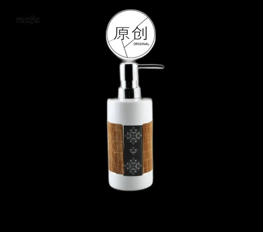 KULE HOME Retro Ceramic Hand Sanitizer and Lotion Bottle from KULE HOME