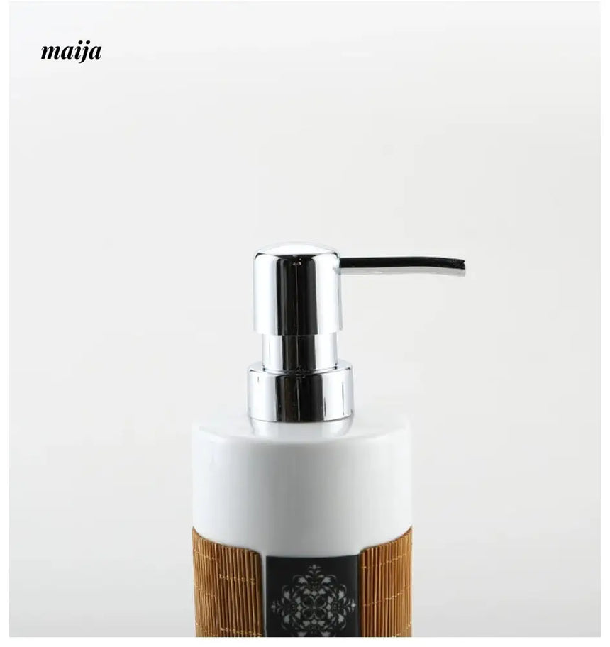 KULE HOME Retro Ceramic Hand Sanitizer and Lotion Bottle from KULE HOME