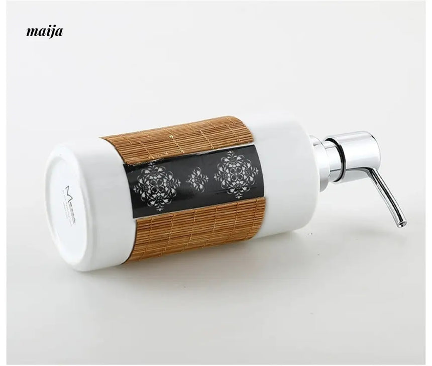 KULE HOME Retro Ceramic Hand Sanitizer and Lotion Bottle from KULE HOME