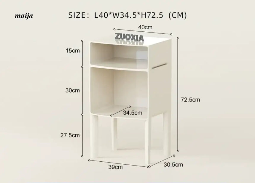 LOWERLEFT Acrylic Minimalist Bedroom Cabinet from HOBBYTREE