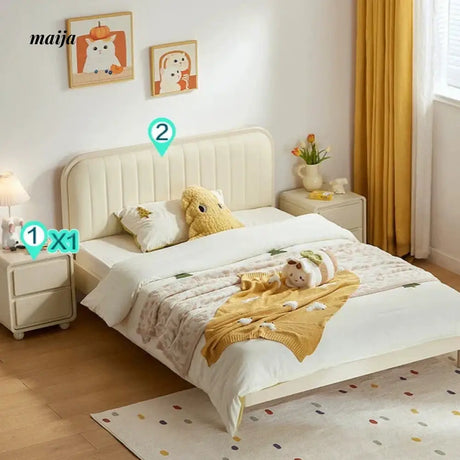 LINSYKIDS Celia Soft Headboard Children's Bed from LINSY KIDS