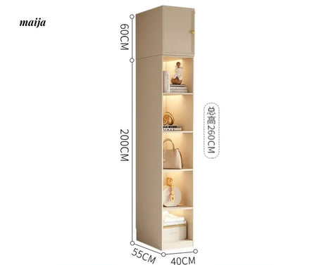 MEIHOUSE French Cream Bedroom Wardrobe Modern Assembled Cabinet from MEIHOUSE