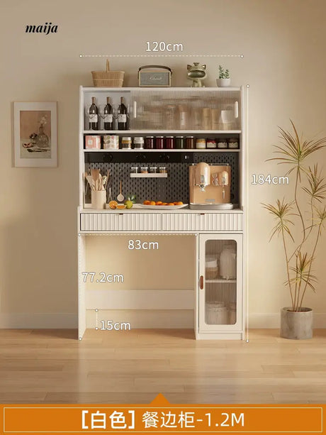 FUYUKI San Diego Retractable Dining Table and Cabinet from FUYUKI