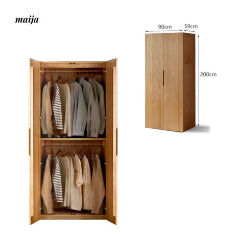 GENJI Brittney Solid Wood Wardrobe from GENJI