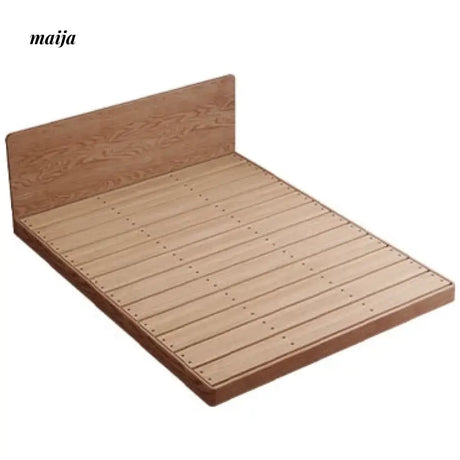 Japanese Tatami Solid Wood Platform Bed from AI