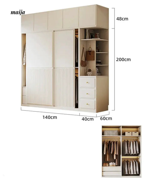 Castaneda Sliding Door Wardrobe from maija