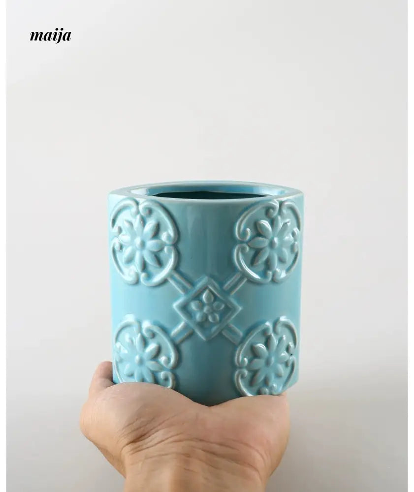 KULE HOME Luxury Ceramic Pen Holder for Desk from KULE HOME