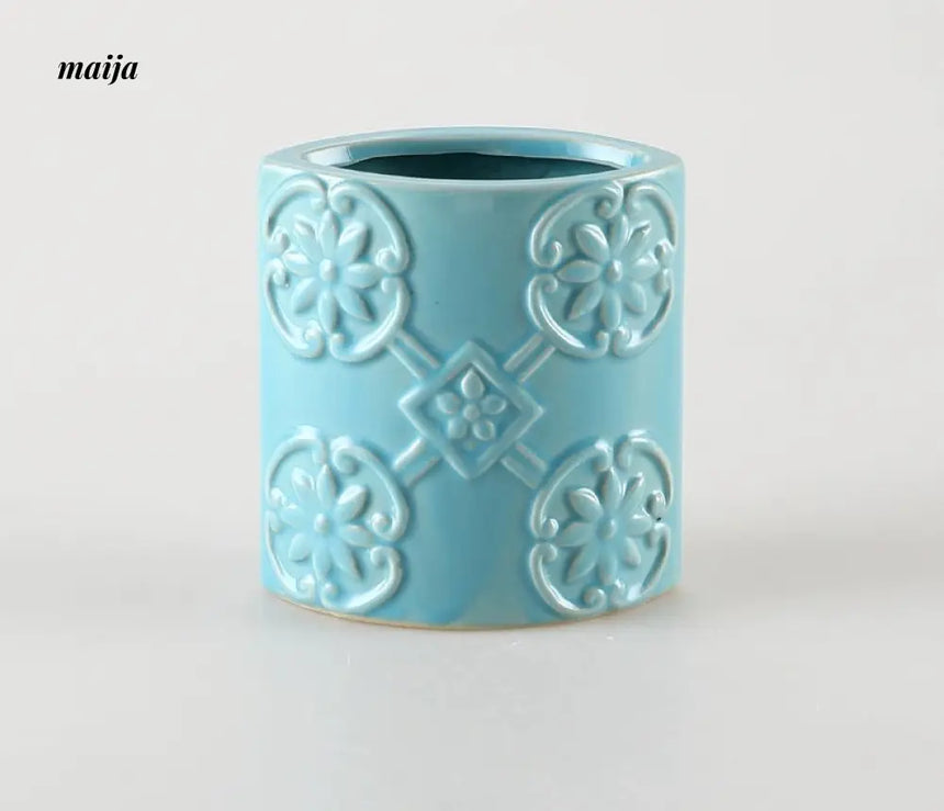 KULE HOME Luxury Ceramic Pen Holder for Desk from KULE HOME