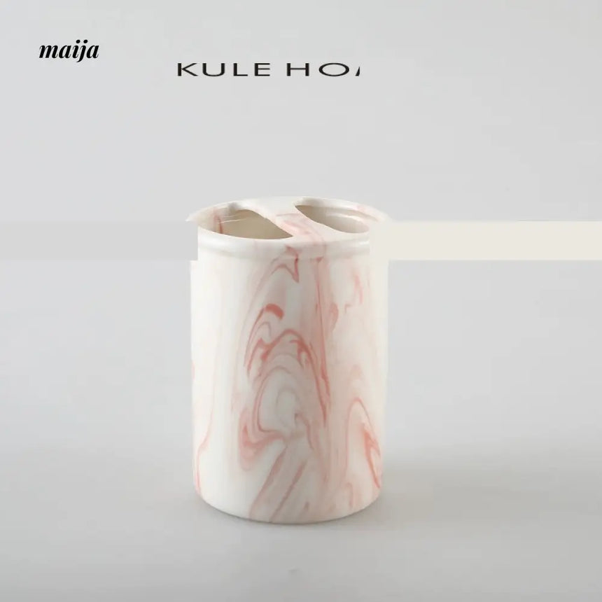 KULE HOME Marble Ceramic Pen and Brush Holder from KULE HOME