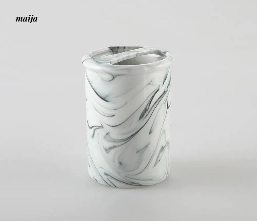 KULE HOME Marble Ceramic Pen and Brush Holder from KULE HOME